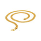 Gold-Polished Alloy Classic Unisex Chain - The Pari | Swadesiicart