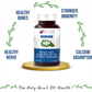 Bliss Welness Joint Health Calcium + Zinc Megnesium + D3 + K2 Veg Tablet