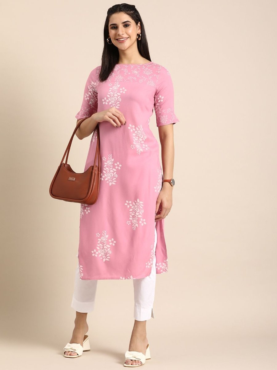 Anouk Women Floral Printed Kurta - Swadesiicart