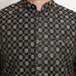 Sojanya Ethnic Motifs Woven Design Embroidered Straight Kurta & Churidar With Nehru Jacket | Swadesiicart