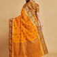 Sangria Ethnic Motifs Woven Design Art Silk Banarasi Saree | Swadesiicart