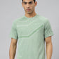 Alcis Men Anti-Static Slim-Fit Round Neck Swadesiicartnce Running T-Shirt | Swadesiicart