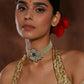 Green Stone Kundan Choker- Ruby Raang | Swadesiicart