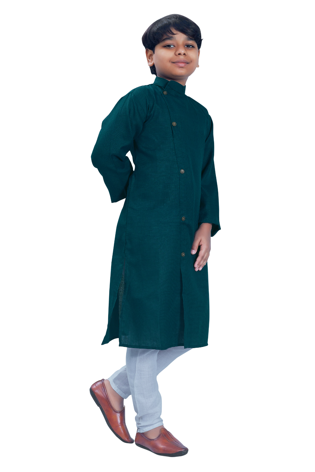 DEIANA'S Casual Designer Kurta Pyjama Set For Boys And kids (Green) | Swadesiicart
