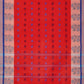 Exclusive Collection 100% Pure Cotton Red Tant Saree With Hand Weaving Work - Swadesiicart