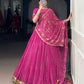 Lorenvalley Fashion Pink Georgette Bandhej Print and Embossed Design Lace with Gota Patti Touch Up Lehenga Choli with Dupatta - Swadesiicart
