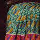 Rama Green Printed Semi Chanderi Saree By Gayathri Reddy Designer Studio | Swadesiicart