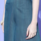 InWeave Women's Mauve Brocade Strappy Top W Teal Mauve Brocade Palazzo Set - Swadesiicart