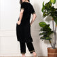 Myshka Women's Black Velvet Kurta Pant - Swadesiicart
