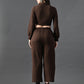 Myshka Women's Coffe Co-Ord Set - Swadesiicart