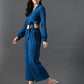 Myshka Women's Blue Co-Ord Set - Swadesiicart
