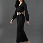 Myshka Women's Black Co-Ord Set - Swadesiicart