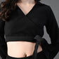 Myshka Women's Black Co-Ord Set - Swadesiicart