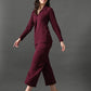 Myshka Women's Wine Everyday Lounge Set - Swadesiicart