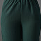 Myshka Women's Green Pleated Co-Ord Set - Swadesiicart