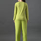Myshka Women's Green Ribbed Cord Set - Swadesiicart