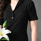 Myshka Women's Black Kurta Set - Swadesiicart