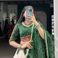 Lorenvalley Fashion Offwhite Tasar Silk Bandhej Print and Gamthi Work with Lace Touch Up Lehenga Choli with Dupatta | Swadesiicart