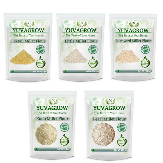 Yuvagrow Combo Millets Flour - Swadesiicart