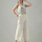 Myshka Women Off White Multicolor Thread Embroidered Co-Ord Set - Swadesiicart