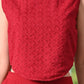 Myshka Girls Maroon Pure Cotton Sleeveless Schiffli Top with Flared Trouser - Swadesiicart