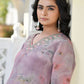 Vaasva Women's Lavender Viscose Tissue Digital Printed Suit Set | Swadesiicart