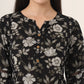 Yufta Black Pure Cotton Co Ord Set - Swadesiicart