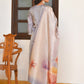 Vaasva Women's Shadow Grey Tissue Shimmer Digital Printed Suit Set | Swadesiicart