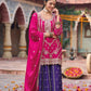 Anaita Rani Pink Premium Embroidered Chinon Readymade Salwar Suit