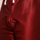Sojanya Men Maroon Solid Kurta Set & Nehru Jacket | Swadesiicart