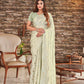 Tikhi Imli Embellished Jacquard Satin Ready to Wear Saree | Swadesiicart