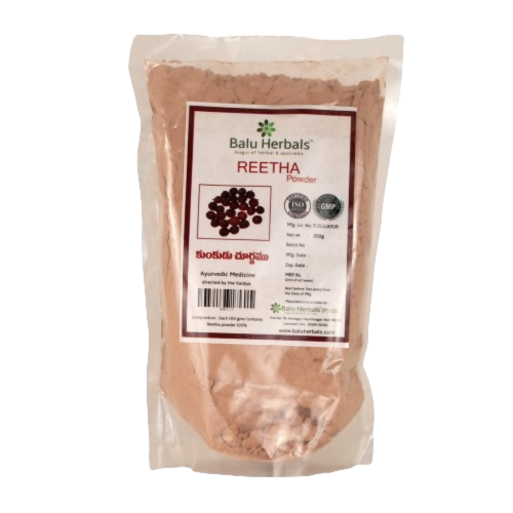 Balu Herbals Reetha (Kumkudu) Powder - Swadesiicart