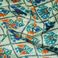 Shades of Cream Colour And Ink Blue Blouse Patola Design Semi Chanderi Saree By Gayathri Reddy Designer Studio | Swadesiicart