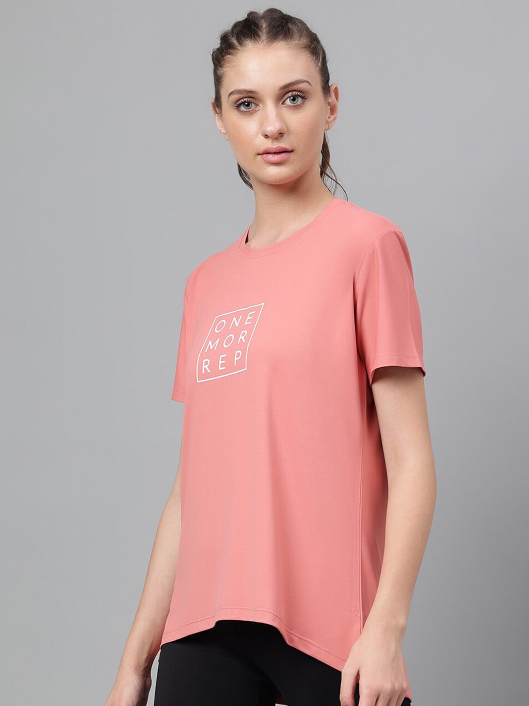 MKH Typography Printed Dri-FIT Relaxed Fit T-shirt - Swadesiicart