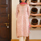 Vaasva Women's Classic Cream Cotton Foil Printedembroidered Suit Set | Swadesiicart