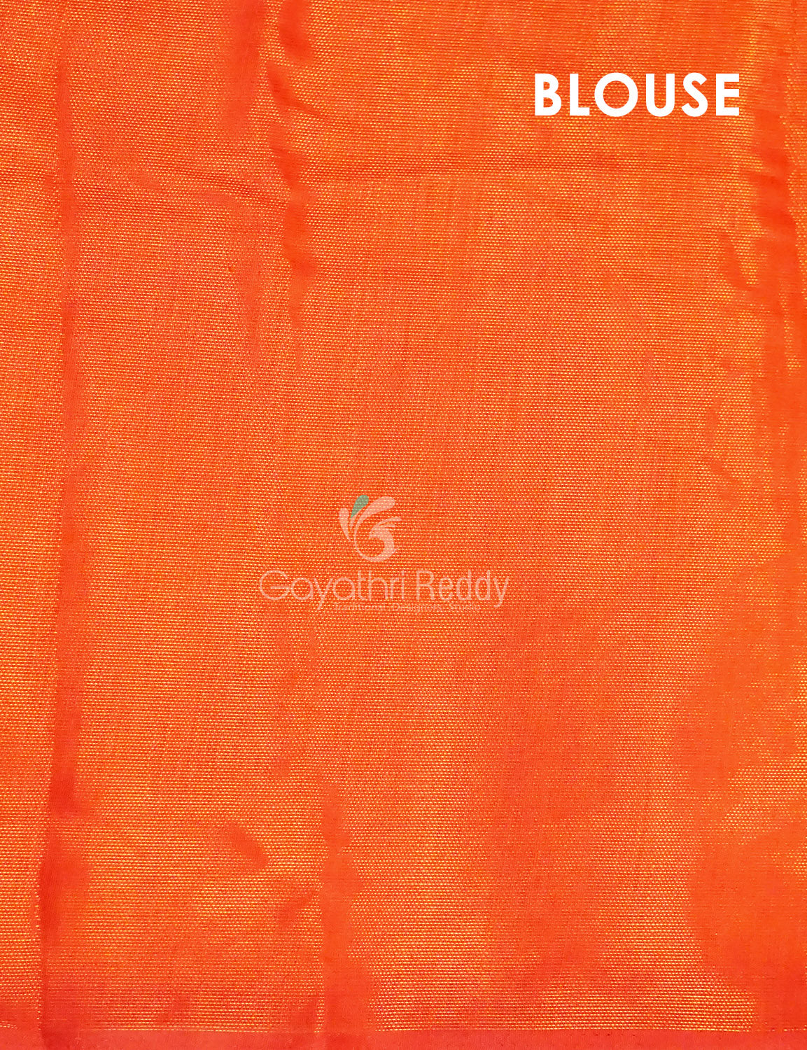 Parrot Green And Orange Colour Printed Cotton Brasso Saree By Gayathri Reddy Designer Studio | Swadesiicart