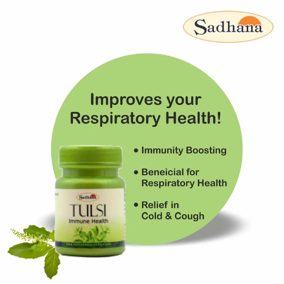 Sadhana Tulsi Capsules | Swadesiicart