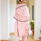 Vaasva Women's Cotton Solid Candy Embroidered Suit Set | Swadesiicart
