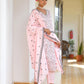 Vaasva Women's Cotton Solid Candy Embroidered Suit Set | Swadesiicart