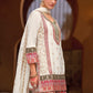 Anaita White Chinon Embroidered Readymade Salwar Suit