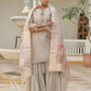 Vaasva Women's Khakhee Chanderi Sharara Set | Swadesiicart