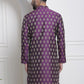 Sojanya Ethnic Motifs Woven Design Jacquard Regular Kurta | Swadesiicart