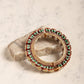 Gold-Polished Green Kundan-Studded Bangle - Ruby Raang - Swadesiicart