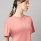 MKH Round Neck Short Sleeves Dri-FIT Yoga Sports Crop T-shirt - Swadesiicart