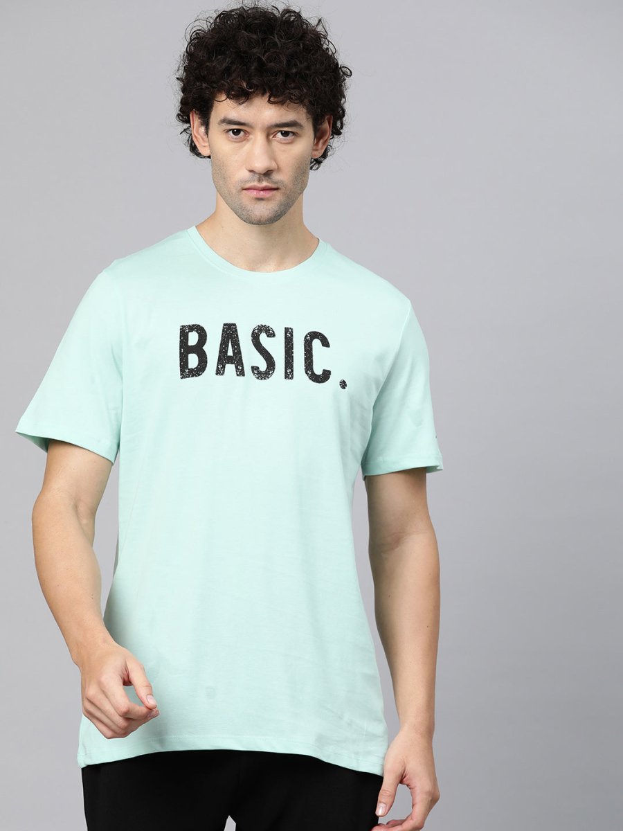 Alcis Men Typography Printed Anti Static T-shirt | Swadesiicart