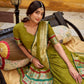 Lorenvalley Fashion Mehendi Pure Chanderi (Naylon) Zari Weaving Work Lehenga Choli with Dupatta - Swadesiicart