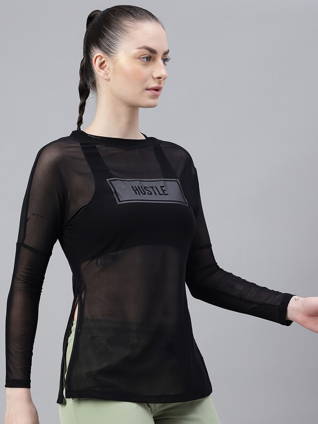 MKH Typography Printed Dri FIT Relaxed Fit Sports T-shirt - Swadesiicart