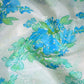 Shades of Milk White And Sky Blue Colour Floral Design Chanderi Printed Saree By Gayathri Reddy Designer Studio | Swadesiicart