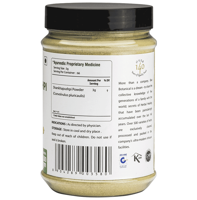 Bixa Botanical Shankhapushpi Powder | Swadesiicart