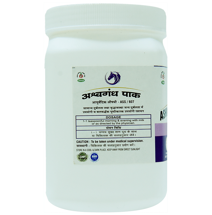 Chirayu Ashwagandha Pak Enriched with Keshar & Jaiphal | Swadesiicart